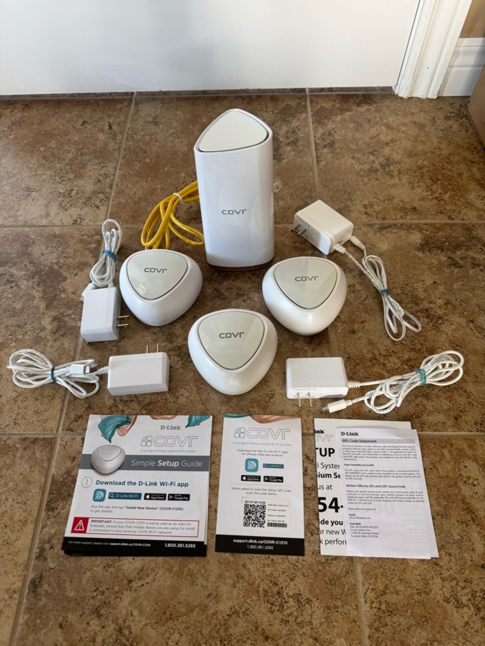 D-Link COVR Mesh Wi‑Fi System - White